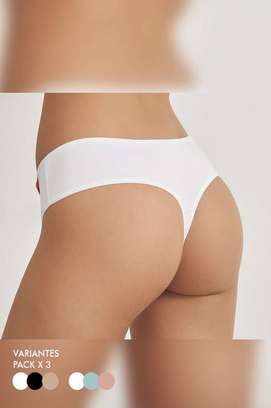 Pack x3 Culotte Less