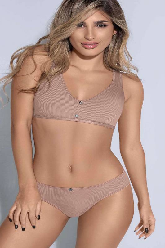 Conjunto Bralette con colaless