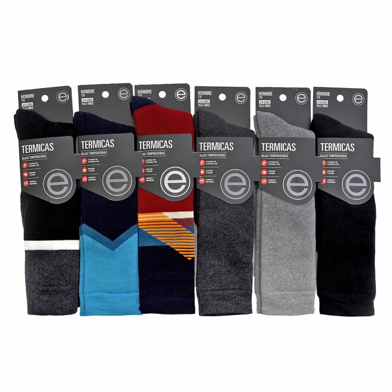 Media Termica Hombre x12